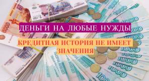 Кредит день в день, любая кредитная история, просрочки, кредитные нагрузки