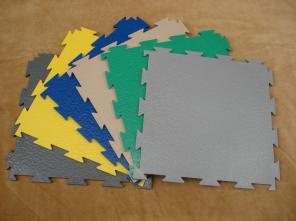 Плитка ПВХ полы для склада, гаража, магазина