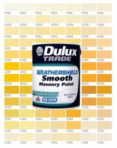 Dulux Trade Weathershield Smooth Masonry Paint -     