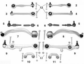     A4/A6/PASSAT V10-7205=8D0498998 B VAICO VIEROL.