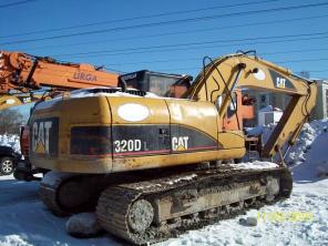 Гусеничный экскаватор CATERPILLAR 320DL, 2006 г.в., 5000 м/ч, 2750 т.р.