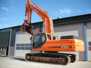 Гусеничный экскаватор Doosan DX340LC Narrow