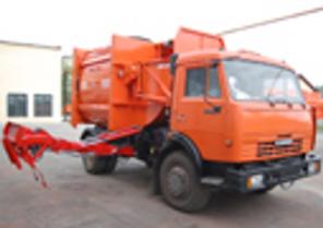 49. МКМ-4605 на шасси Камаз-53605-1952-62 Мусоровоз кузовной