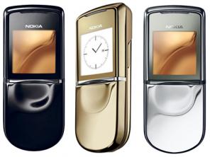    Nokia 8800 Sirocco Edition Gold, Black, Silver. .