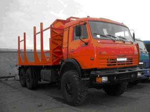 Сортиментовоз на шасси КамАЗ-43118 (4 пары коников)