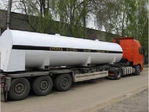 Полуприцеп-цистерны для транспортировки жидкой двуокиси углерода