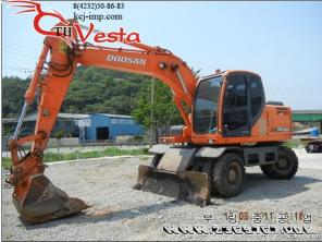 Продаётся колёсный экскаватор Doosan DX 140W 2006 год