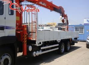 Продаётся грузовик Hyundai Trago 9,5 тонн 2009 года со стрелой Kanglim KS2057H 7 тонн и люлькой