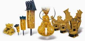 Гидромолоты. Навесное оборудование.