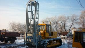 Буровая установка УШ-2Т на базе трактора Т-10Б