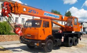 Автокран 55713-1К-3 (Клинцы)