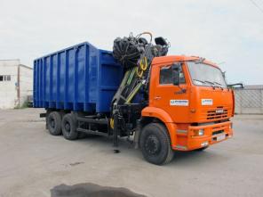 Продам Ломовоз КАМАЗ 6520 с КМУ ОМТ120М-ГЛ1