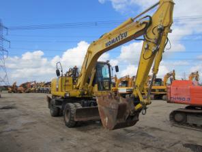 Колесный экскаватор Komatsu PW160ES-7K, Экскаватор колесный Komatsu PW160ES-7K, Экскаватор Komatsu PW160ES-7K, б/у экскаватор Komatsu PW160ES-7K