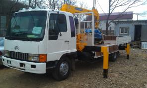 Продается кран-манипулятор Kia Rhino 2010 г.в.