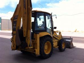   KOMATSU WB97R   ,   !