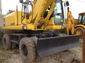 Колесный экскаватор komatsu RW220 2007 г из Германии!