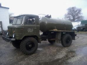 Газ 66, бочка, ассенизаторная машина