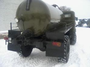 Газ 66, бочка, ассенизаторная машина