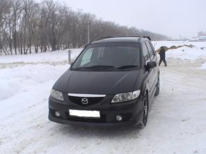 Минивен Mazda Premaci 2004 г., 2.0 FS AT черный