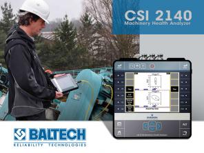 BALTECH – вибродиагностика с CSI 2140, центровка, балансировка (определение фазы)