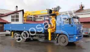 Продам Камаз 65117 с КМУ Soosan scs866LS