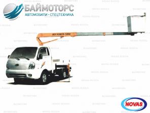 Продаётся автовышка NOVAS 120Q на шасси Kia Bongo III 2013г.