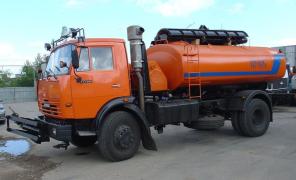 Раздел на сайтах: ДОРОЖНО-КОМБИНИРОВАННАЯ МАШИНА,КО-806-01 на шасси КАМАЗ 43253-1017-99