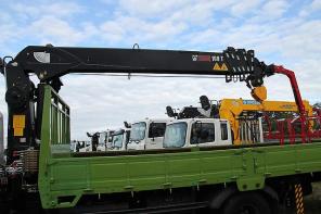 Новый Hyunday HD120 2013 г. cо стрелой HIAB 160 T