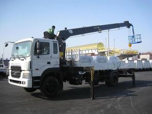 Новый Hyundai HD170 с манипулятором HIAB190T 2013 г.