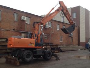 Колесный экскаватор Hitachi ZX160W, Экскаватор колесный Hitachi ZX160W, Полноповоротный экскаватор Hitachi ZX160W, Экскаватор из европы Hitachi ZX160W, б/у экскаватор Hitachi ZX160W