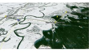 ��������� ������� � �������� ����