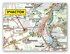 Продаю участок с фундаментом, 10 соток, Красное Село, + 1 км