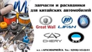 �������� ��� Chery, Lifan, Geely, Great Wall
