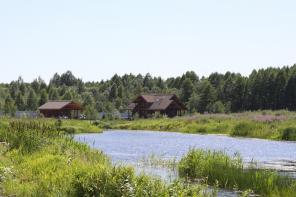 Участок в деревне по Дмитровскому шоссе. 10 соток у реки ИЖС,ПМЖ
