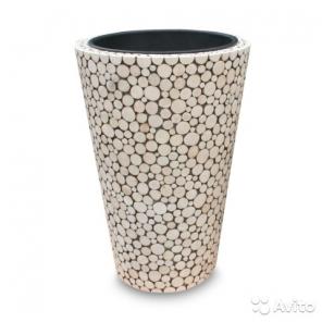  Nobilis Marco Wood Laces Vase  - 2 