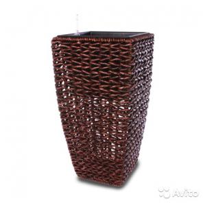  Nobilis Marco Natural Coffee Conic Vase - 3