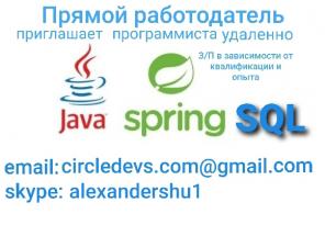   Java Spring SQL 
