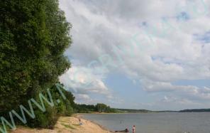 Истринское водохранилище.