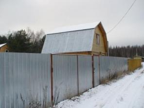 Продаётся дача 27 км. от МКАД Восток (Горьковское ш.) д. Аборино 8,5 соток