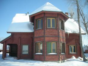 Деревянные дома от 100т.руб,дачи,бани,беседки-из оцилиндрованного бревна -«Техно Тверь»
