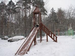 Продажа зимних горок заливных