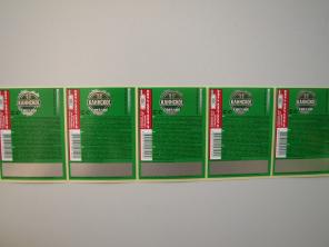 Самоклеящиеся этикетки на продукты питания