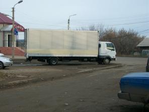 Грузоперевозки. ММС FUSO 5 тонн фургон, объем 38м3. Город/ меж город.
