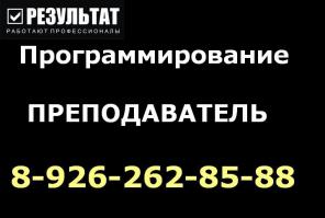 Курсы программирования C++ Язык C и C# .NET Преподаватель Visual Basic Обучение Delphi и Pascal макросы VBA Assembler Java QBASIC