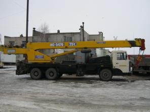 Автокран КС -5476 , тон на базе МЗКТ гр-25 тн.