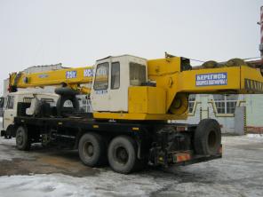 Автокран КС -5476 , тон на базе МЗКТ гр-25 тн.