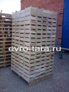 Ящик деревянный проволокосшивной, корзинка, чаша, лукошко, лотки, из шпона.