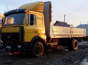 Грузоперевозки МАЗ борт. 10 т. "борт 6.1 на 2.42 м.