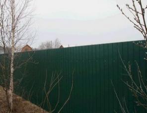 Заборы из Профнастила