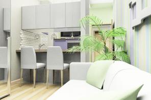 Однокомнатная квартира-студия в Лесных Полянах